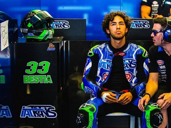 Enea Bastianini terang-terangan tiru gaya balap dari Marc Marquez.