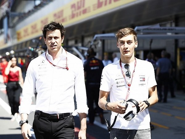 George Russell, Toto Wolff