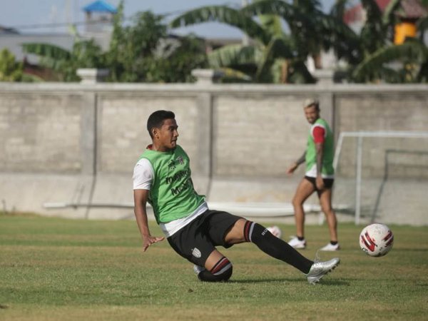 Pemain bertahan Bali United, Haudi Abdillah