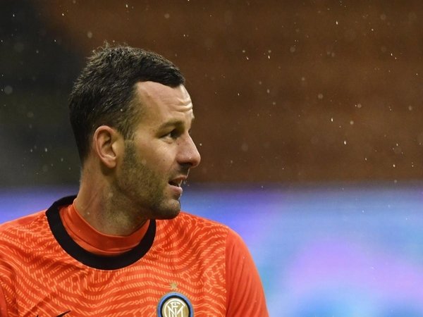 Kiper sekaligus kapten Inter Milan, Samir Handanovic / via EPA