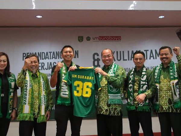 Rektor UMS, Sukadiono yang bangga jadi Bonek