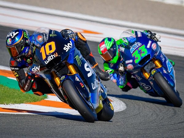 Luca Marini tetap puas meski gagal jadi juara Moto2.