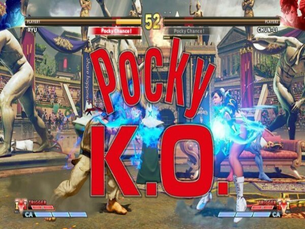 Street Fighter V Kerja Sama dengan Pocky untuk "Pocky K.O. Challenge"