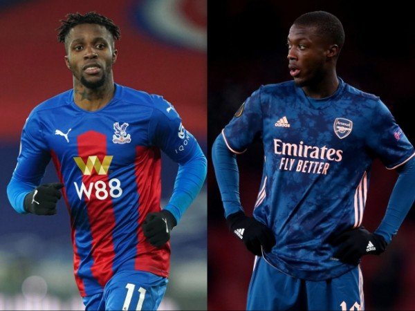 Nicolas Pepe menghalangi kepindahan Wilfried Zaha ke Arsenal