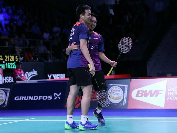 Indonesia Diunggulkan Raih Gelar Ganda Putra di Thailand Open