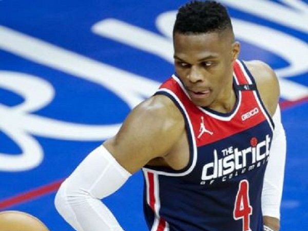 Pemain andalan Washington Wizards, Russell Westbrook.