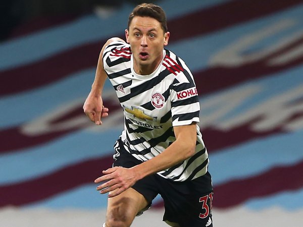 Gelandang Manchester United, Nemanja Matic.