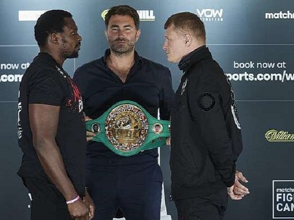 Dillian Whyte vs Alexander Povetkin. (Images: Mark Robinson)