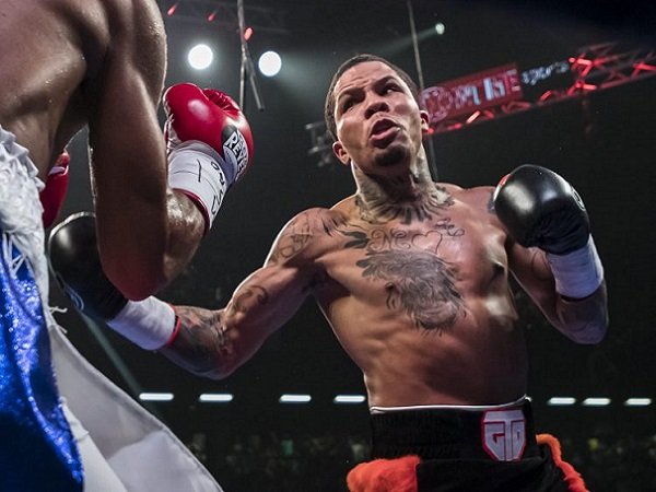 Juara dunia tinju kelas ringan dan bulu WBA, Gervonta Davis,