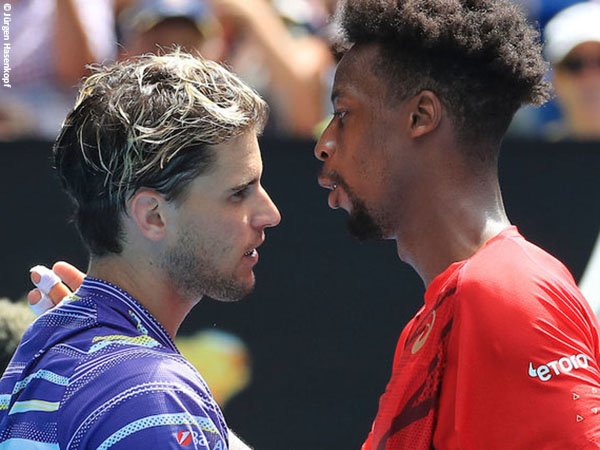 Gael Monfils [kanan] bekerja sama dengan pelatih baru jelang Australian Open 2021