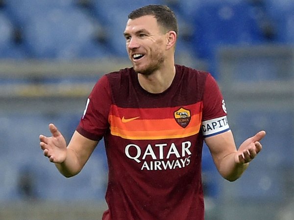 Striker AS Roma, Edin Dzeko.
