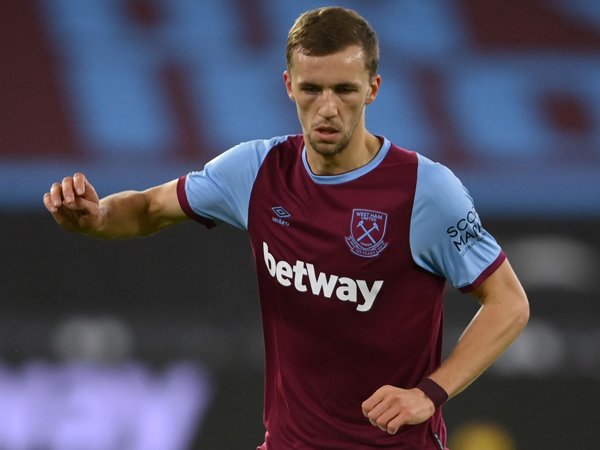 Gelandang West Ham United, Tomas Soucek.