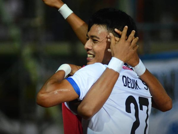 Penyerang Arema FC, Dedik Setiawan