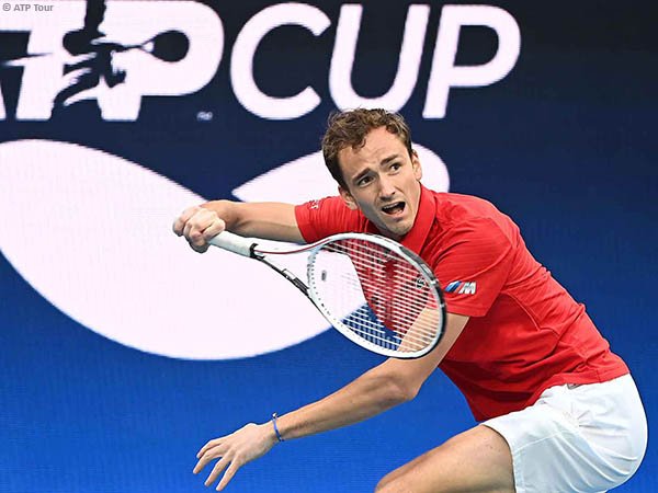 Jumpa di ATP Cup, Daniil Medvedev masih terlalu tangguh bagi Diego Schwartzman