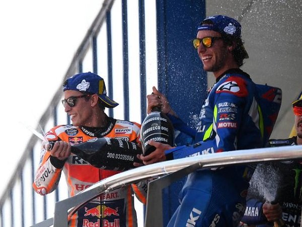Alex Rins berharap agar Marc Marquez bisa segera pulih.