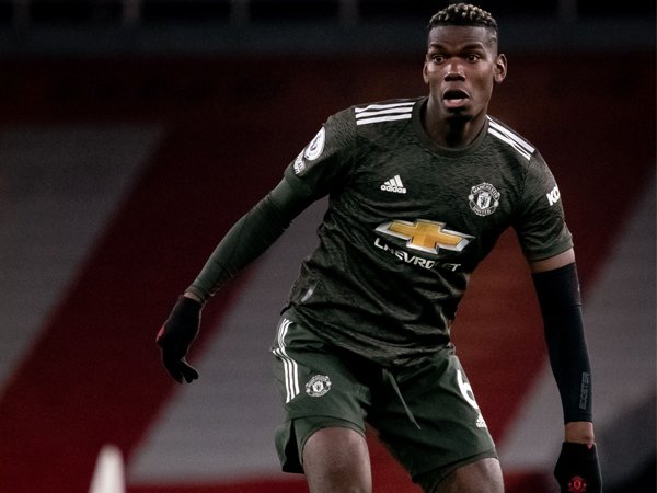 Gelandang Manchester United, Paul Pogba.