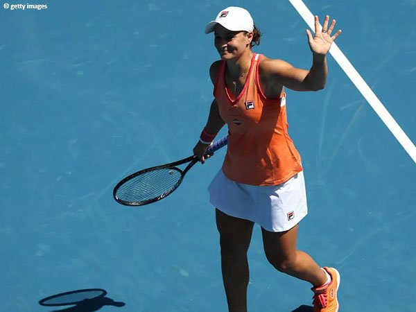 Ashleigh Barty melenggang ke perempatfinal Yarra Valley Classic 2021