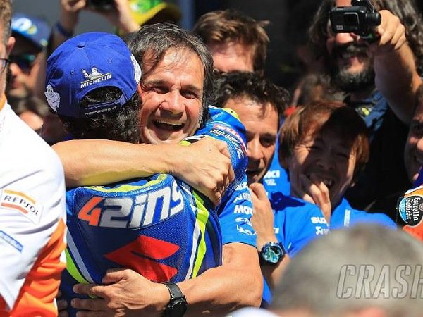 Rins sempat menganggap berita kepergian manajer tim Suzuki hanya lelucon