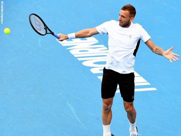 Dan Evans melangkah ke semifinal Murray River Open