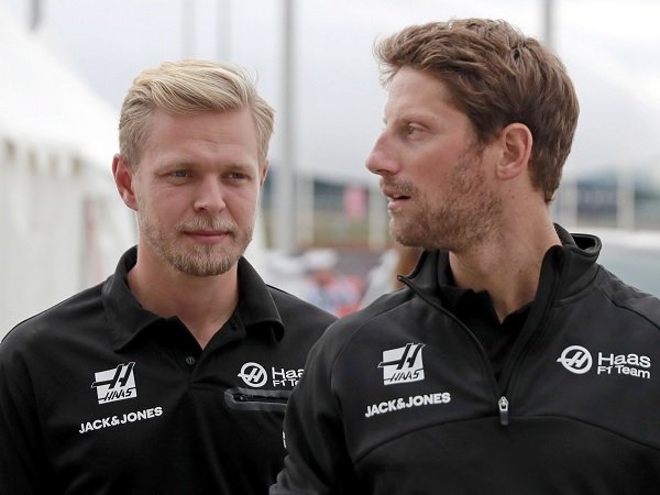 Romain Grosjean dan Kevin Magnussen