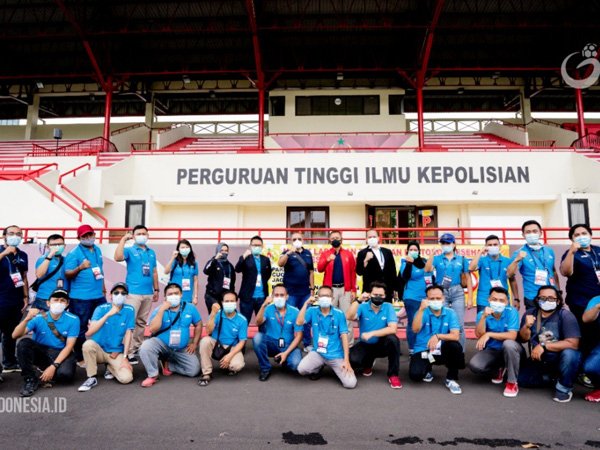 PT. LIB melakukan pengambilan video prokes untuk Liga 1 dan Liga 2