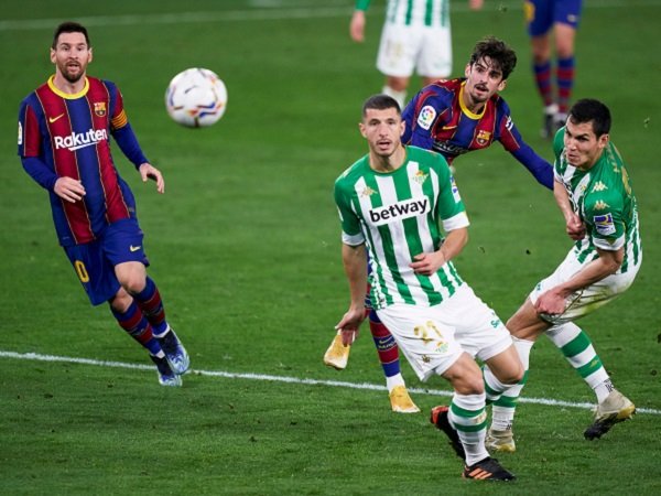 Trincao berhasil membuka rekening golnya di Barcelona.