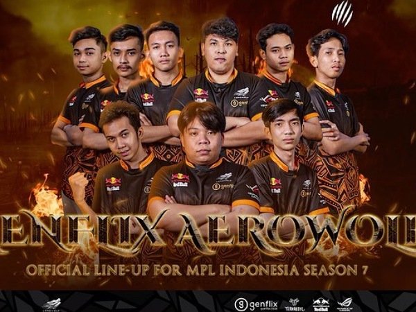 Genflix Aerowolf umumkan rosternya di MPL-Id sesason 7