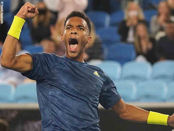 Felix Auger Aliassime tembus pekan kedua Australian Open 2021