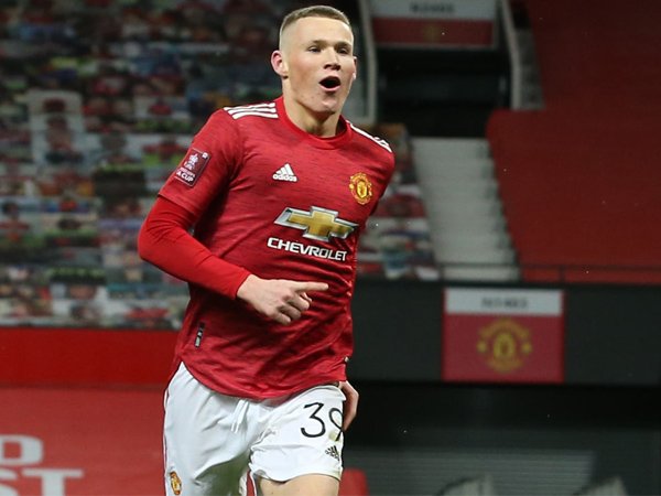 Gelandang Manchester United, Scott McTominay.