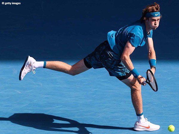 Andrey Rublev lolos ke babak keempat Australian Open untuk kali kedua secara beruntun