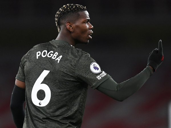 Gelandang Manchester United, Paul Pogba.