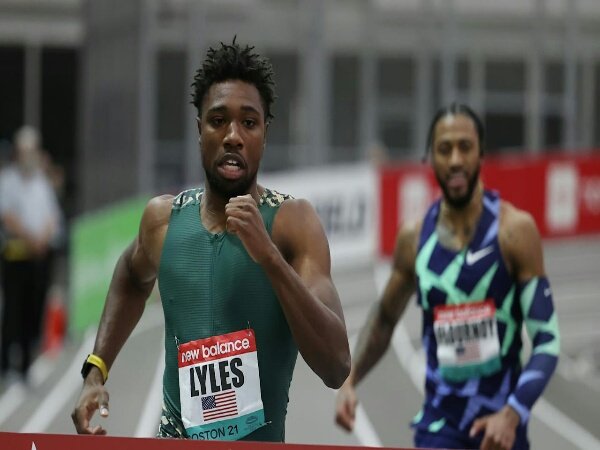 Noah Lyles Juara Kategori 200m di World Indoor Tour di New York