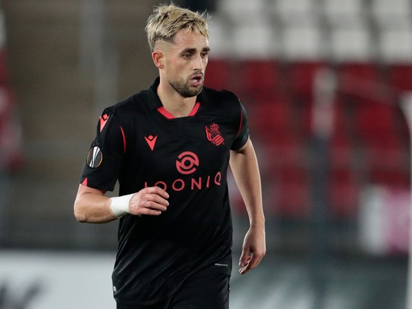 Gelandang Real Sociedad, Adnan Januzaj.