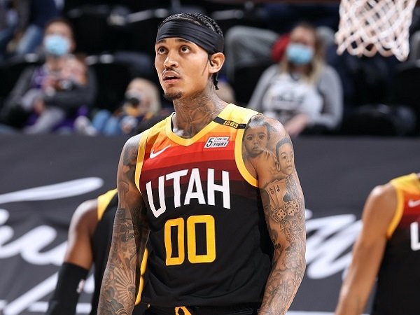 Shooting guard cadangan Utah Jazz, Jordan Clarkson.