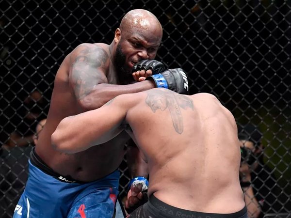 Derrick Lewis dan Curtis Blaydes tutup UFC Vegas 19 dengan duel seru. (Gambar: Zuffa LLC)
