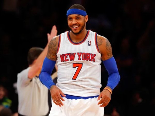 Carmelo Anthony mengenang kepindahannya dari Denver. (Gambar: Getty)