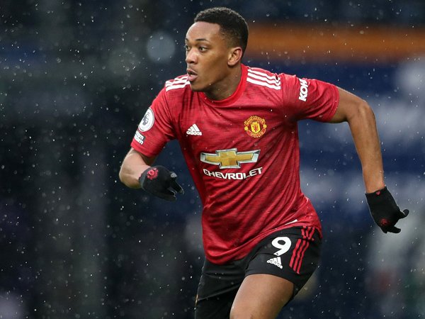 Striker Manchester United, Anthony Martial.