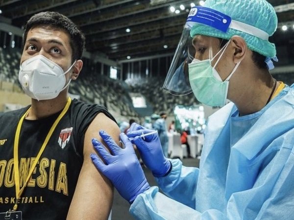 Sandy Ibrahim berharap dapat tampil dengan timnas setelah dapat vaksin dari Kemenpora.