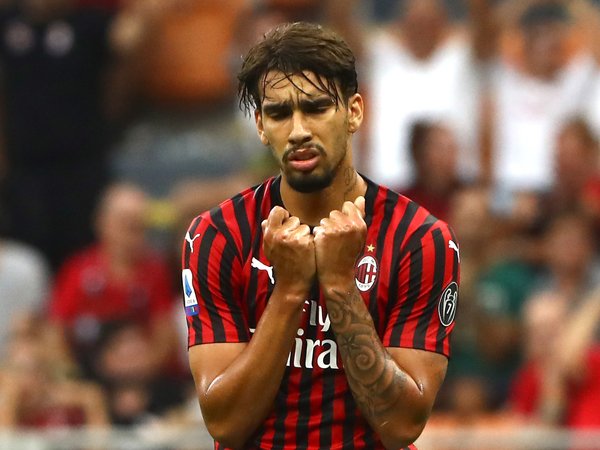 Lucas Paqueta semasa masih membela AC Milan / via EPA
