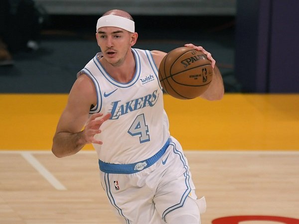 Alex Caruso sebut kemenangan jadi kado ulang tahun paling indah baginya.