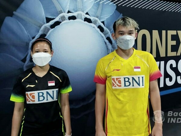 Rinov dan Mentari Kandas di Babak Kedua Swiss Open 2021