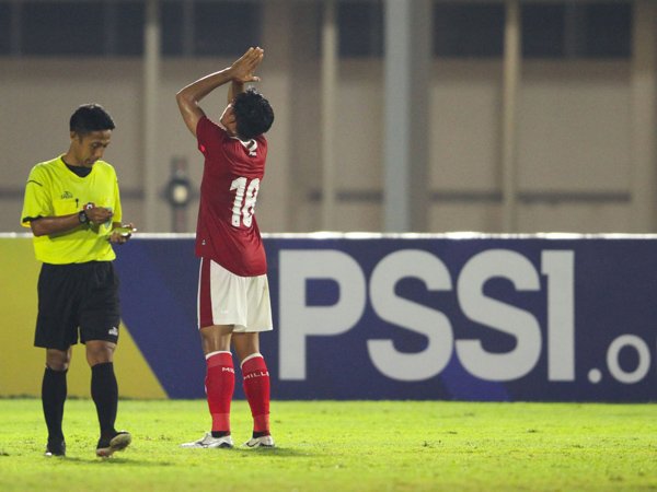 Selebrasi Kadek Agung usai mencetak gol ke gawang PS Tira Persikabo