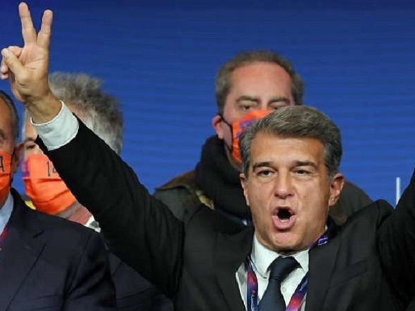 Joan Laporta kembali terpilih jadi Presiden Barcelona. (Images: Getty)