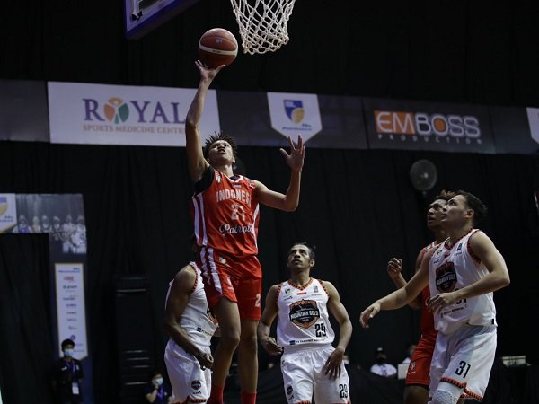Indonesia Patriots petik kemenangan perdana di IBL 2021.