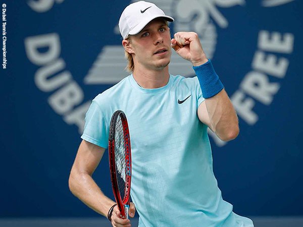 Denis Shapovalov meluncur ke babak ketiga di Dubai musim 2021