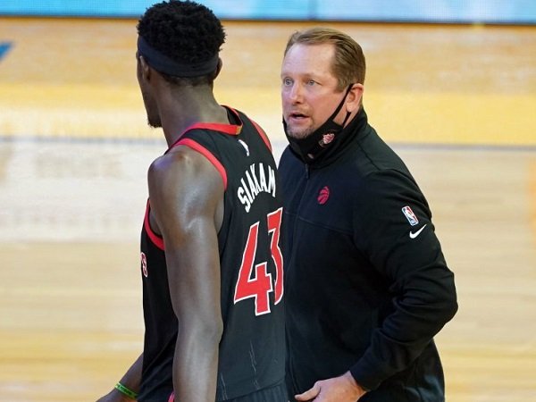 Toronto Raptors jatuhi denda Pascal Siakam usai ribut dengan Nick Nurse.