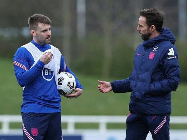 Gareth Southgate puji performa Luke Shaw di MU