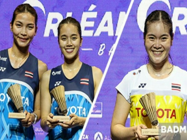 Thailand Bawa Pulang Dua Gelar di Orleans Masters 2021