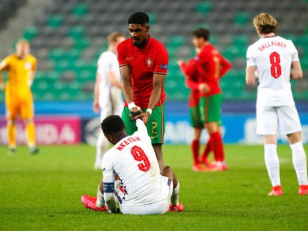 Eddie Nketiah menjadi kapten Inggris di Piala Eropa U-21