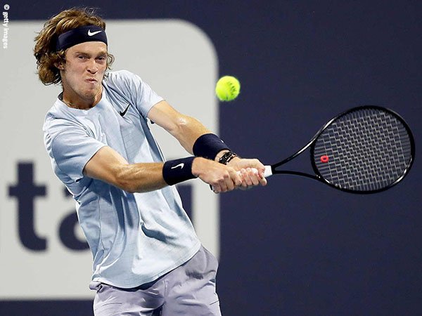 Andrey Rublev melangkah ke semifinal Miami Open 2021
